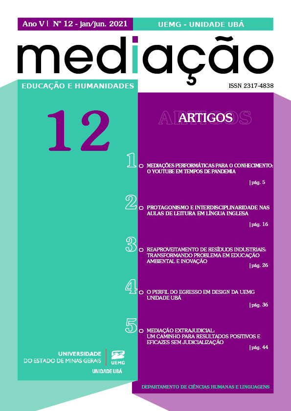 					Visualizar n. 12: Revista Mediação | jan./jun. 2021
				