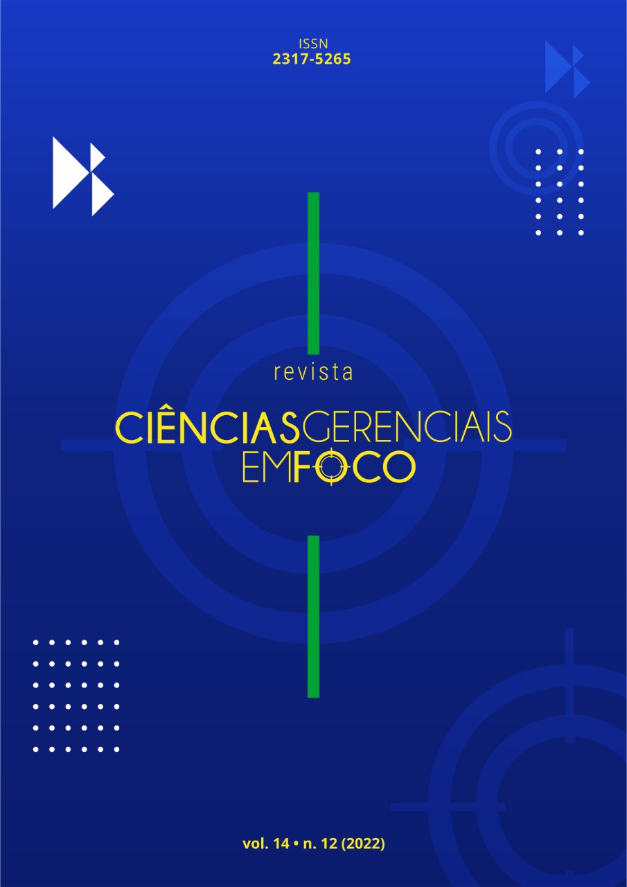					Ver Vol. 14 Núm. 12 (2022): Revista Ciências Gerenciais em Foco
				