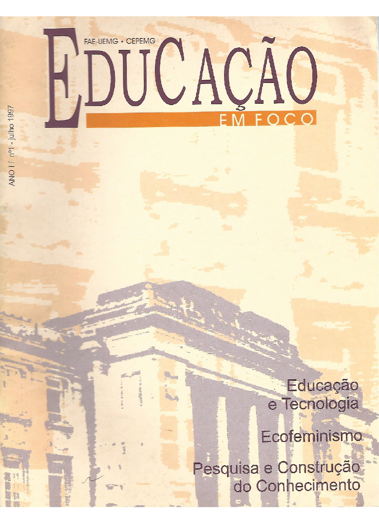					Visualizar v. 1 n. 1 (1997): Educação em Foco
				