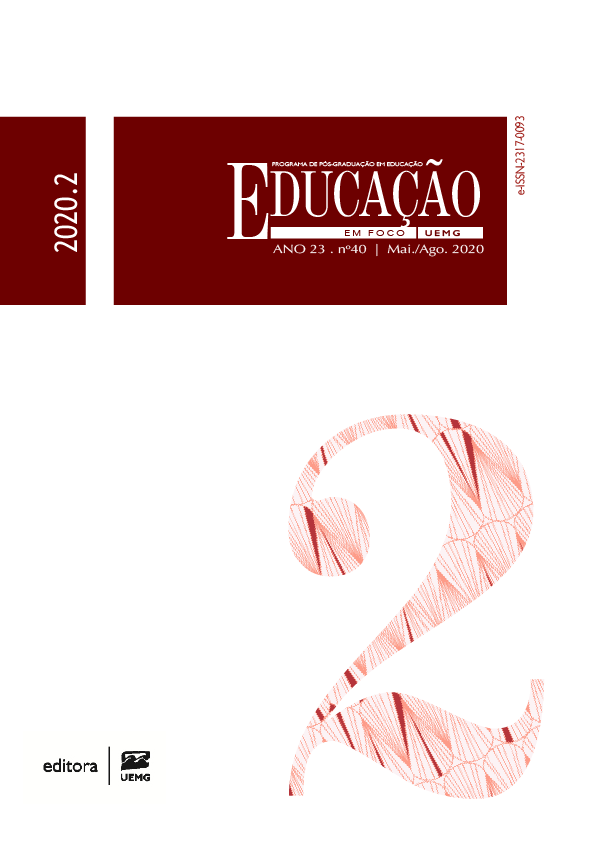 					Visualizar v. 23 n. 40 (2020): Educação em Foco
				
